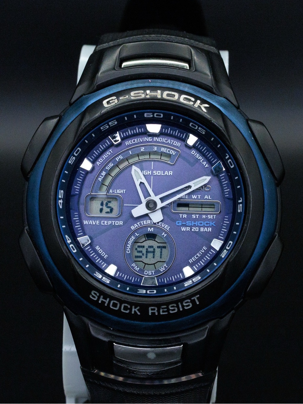 Casio G-Shock GW-1310J Vintage 42mm JDM Import Solar Wave Watch